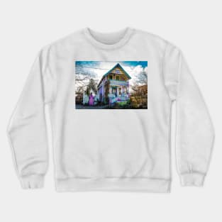 Victorian Gingerbread Cottages 2 Crewneck Sweatshirt